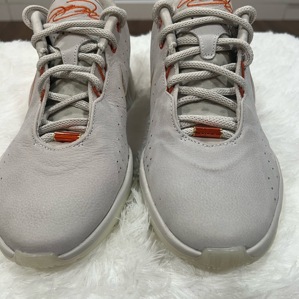 Nike Gray and Orange Sneakers
